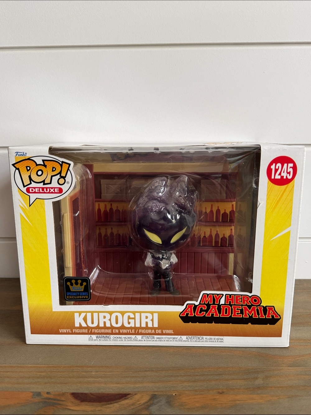 Funko Pop! | Deluxe #1245: My Hero Academia: Kurogiri - Collectable Vinyl Figure